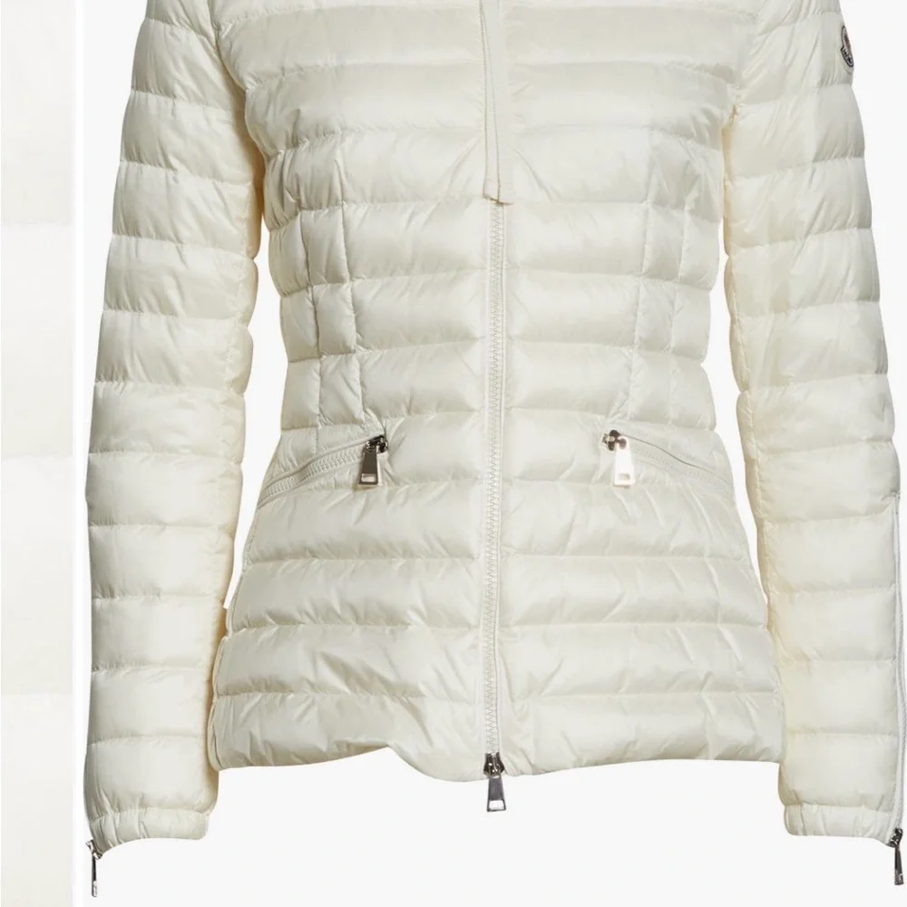 Moncler Women's Cream Puffer Jacket - Picture 4 of 16